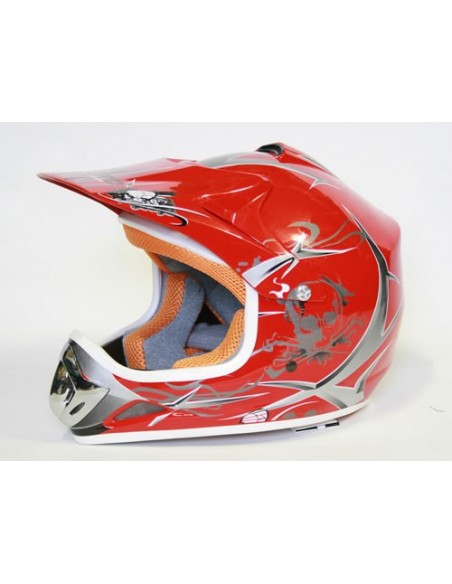 Casco Cross Xtreme Rojo