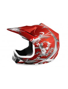 Casco Cross Xtreme Rojo Mate