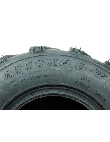 Neumático  midi quad  16/8.00-7