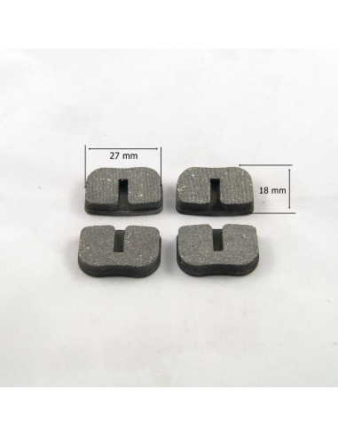 PASTILLAS DE FRENO DOBLE PISTON AGB TIPO B