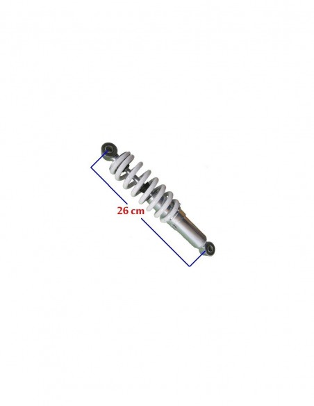 Amortiguador trasero de 260mm,