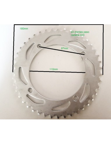 CORONA ARRASTRE CADENA 530 38T AGB30