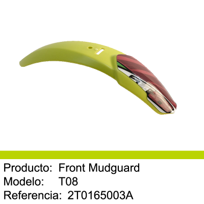 Guardabarros delantero MECATECNO T8