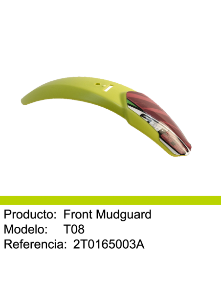 Guardabarros delantero MECATECNO T8
