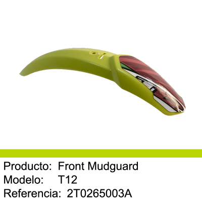 Guardabarros delantero MECATECNO T12