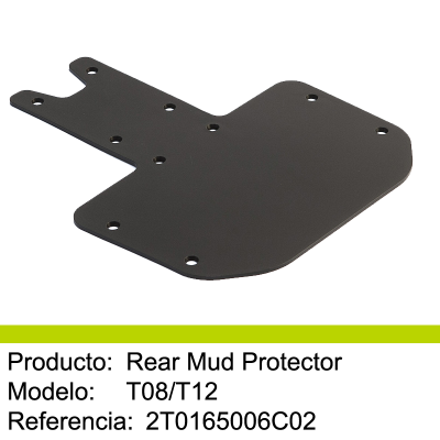 Carcasa trasera MECATECNO T8-T12