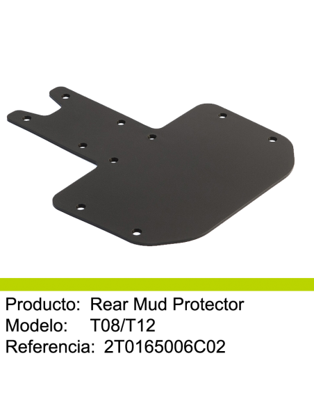 Carcasa trasera MECATECNO T8-T12