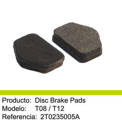 Pads de frenos MECATECNO T8-T12