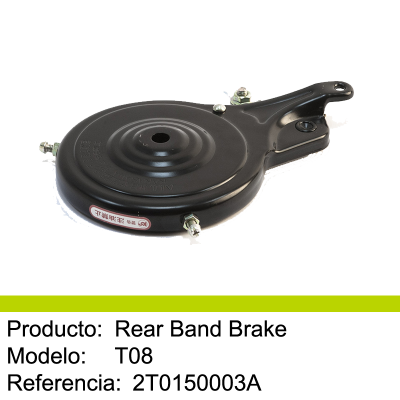 Tambor de freno Mecatecno T8