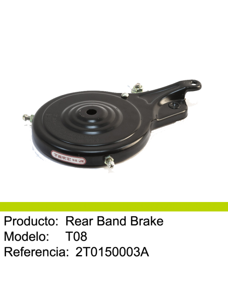 Tambor de freno Mecatecno T8