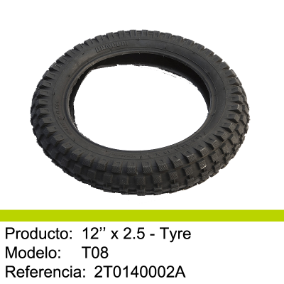 Neumático delantero/trasero MecatecnoT8