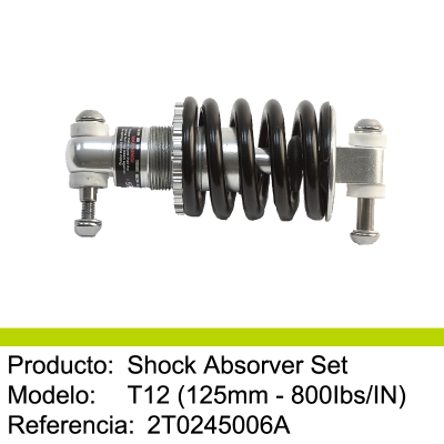 Muelle trasero Mecatecno T12