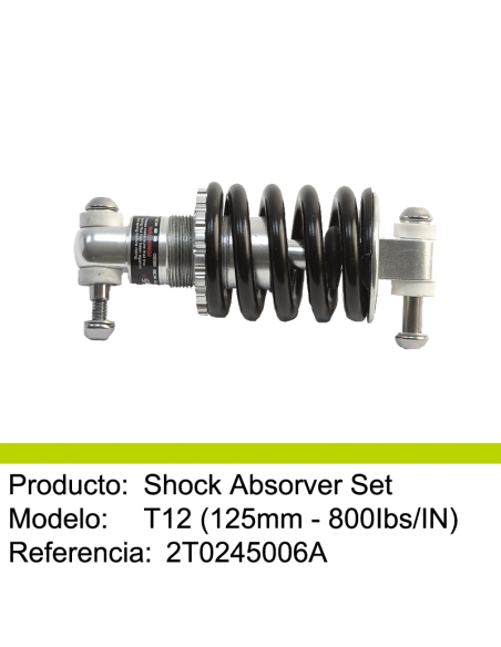 Muelle trasero Mecatecno T12