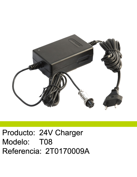 Cargador 24V Mecatecno  T8