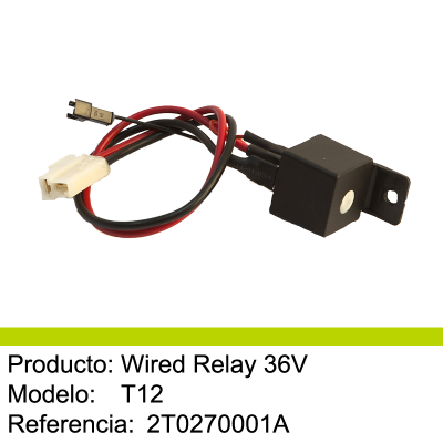 Relé 36V  MECATECNO T12