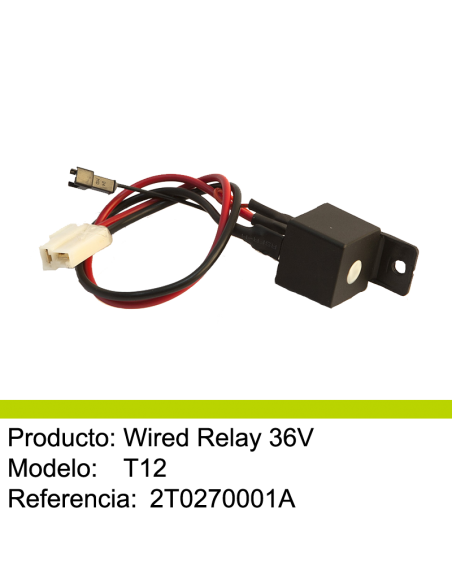 Relé 36V  MECATECNO T12