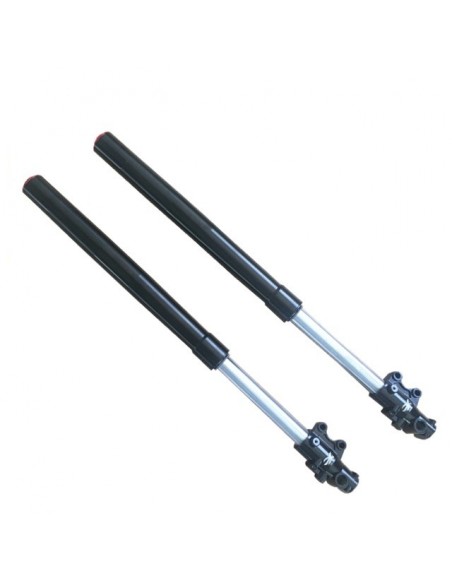 BARRAS DE  HORQUILLAS INVERTIDAS PIT BIKE  SOPORTE RECTO