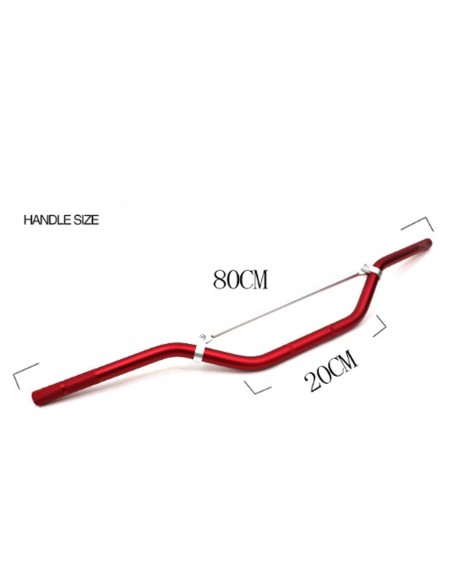 manillar aleacion de aluminio pit bike