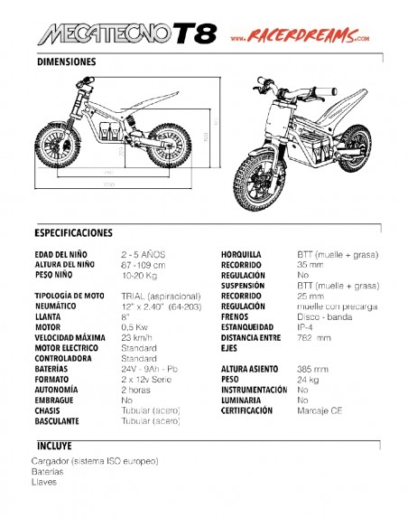 Mecatecno T8 DRAGONFLY