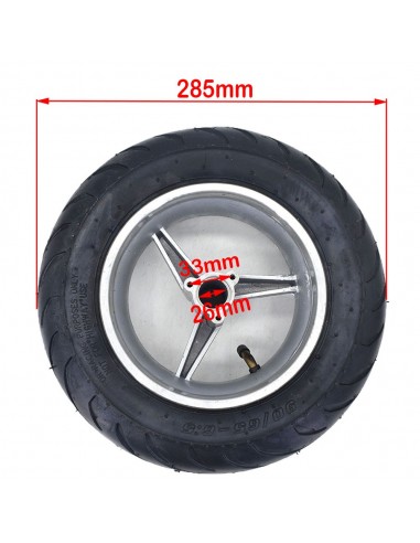 Rueda completa  pocket bike trasera 110/50-6 & 90/65-6.5