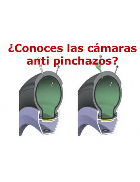 Cámara aire autoreparable Mecatecno T12