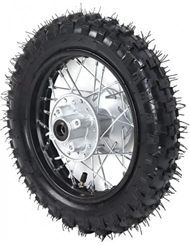 Llanta trasera dirt bike1.40-10" . Eje 12 mm disco