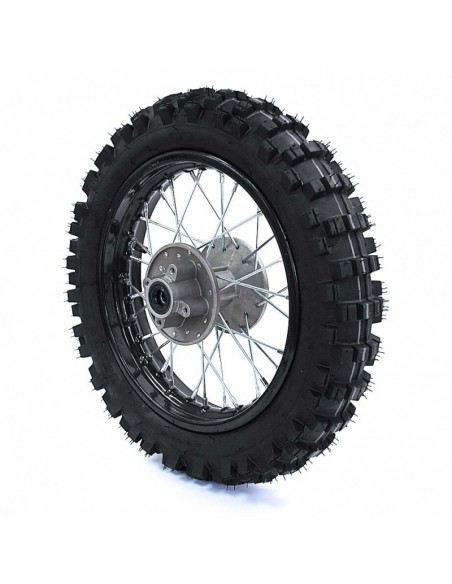 Llanta trasera dirt bike1.40-10" . Eje 12 mm disco