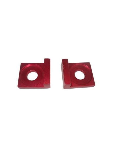 JUEGO TENSOR CADENA DIRT BIKE ALUMINIO EJE 15MM LLANTA SDG