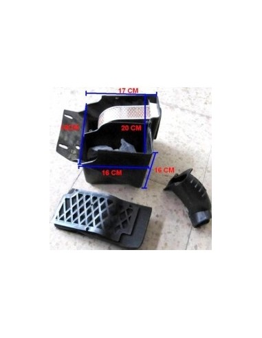 caja completa filtro de aire motor 250cc agb30