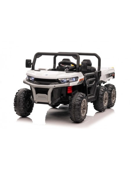 Coche infantil eléctrico camión agrícola volquete 2 plazas 4x35W 12V/10Ah