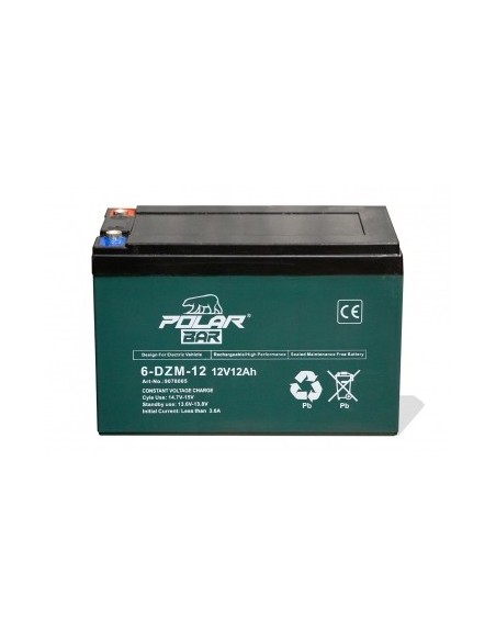 Batería de gel de plomo de Nitro Motors 12V 12Ah 6-DZM-12