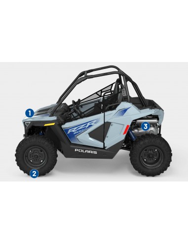 BUGGY INFANTIL POLARIS RZR 200 2025