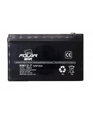 Batería de gel  12V 7Ah 6-DZ7-9