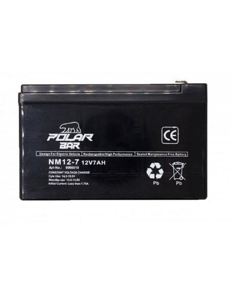 Batería de gel  12V 7Ah 6-DZ7-9