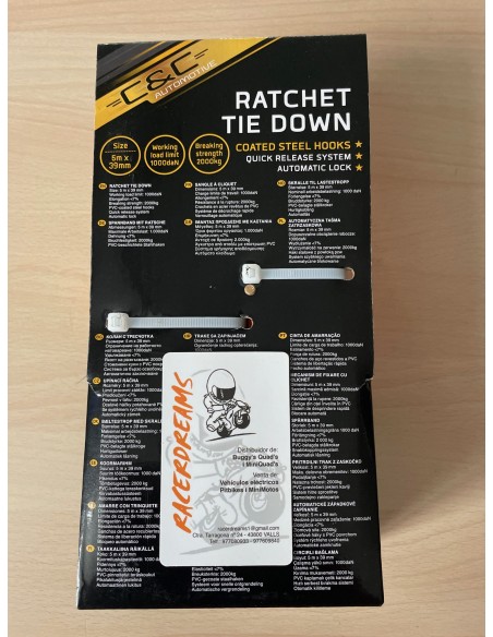 CORREA TENSORA CON TRINQUETE