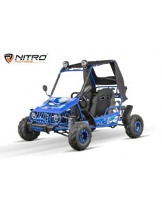 buggy 125cc  Semi automático R7 con marcha atrás  6focos biplaza
