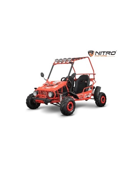 buggy 125cc automático R7 con marcha atrás  6focos biplaza