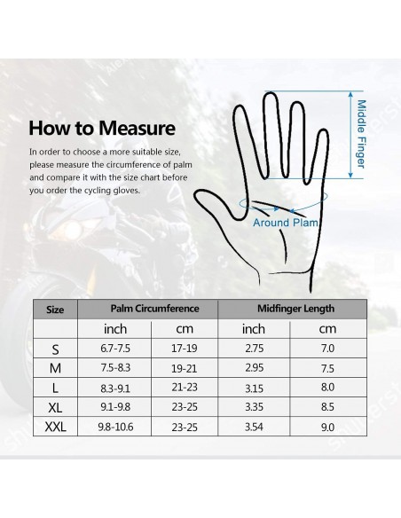 GUANTES PRO- BIKER XXL NEGRO