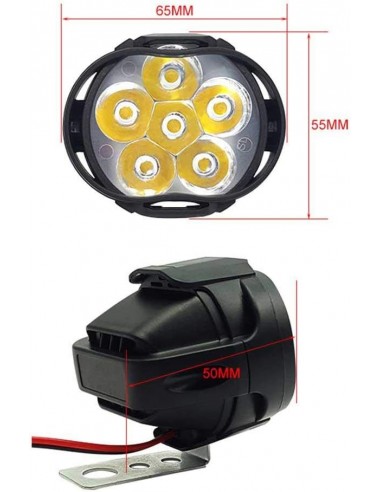 FAROS ADICIONALRS 6 LED 12v