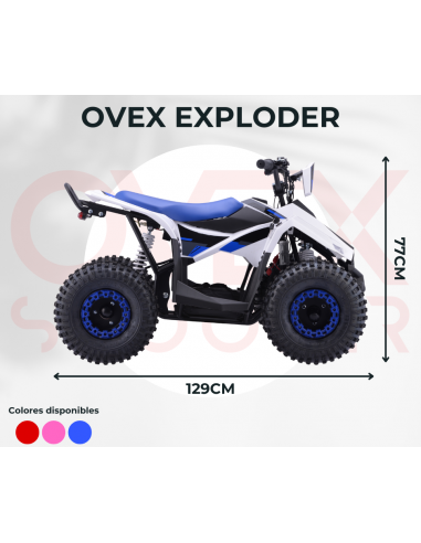 OVEX EXPLODER 1200W Quad Eléctrico Infantil