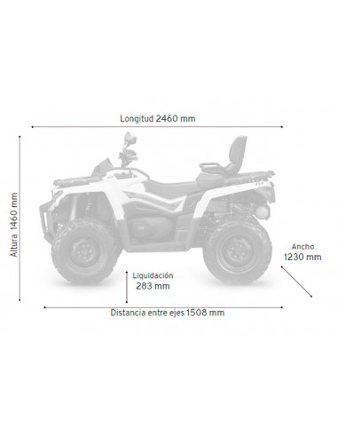ATV ODES PATHCROSS MAX 650L 4X4 EPS BASIC