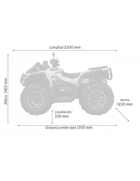 ATV ODES PATHCROSS 650S 4X4 EPS