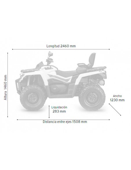 ATV ODES PATHCROSS 850L 4X4 EPS LIMITED