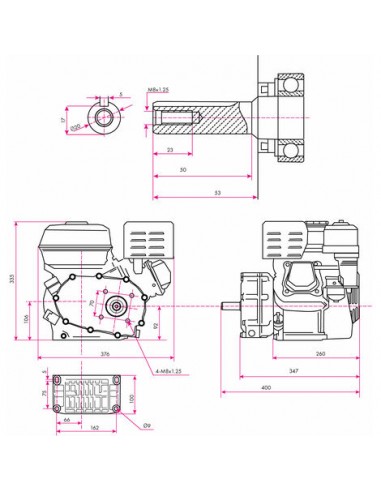 Motor completo GX6.5