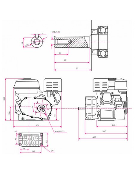 Motor completo GX6.5