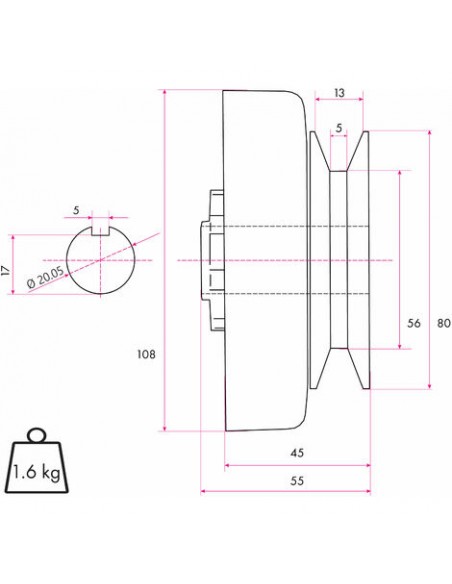 Motor completo GX6.5