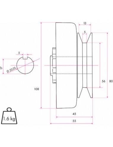 Motor completo GX6.5 arranque elec.