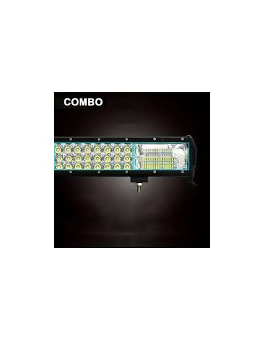 BARRA LED CURVA 22" 55cm 270w 6500k IP67